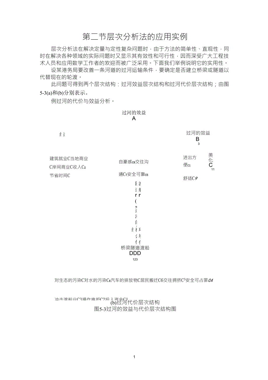 层次分析法的应用实例_第1页