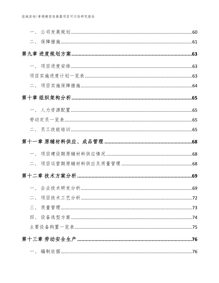 孝感精密连接器项目可行性研究报告（模板范本）_第4页