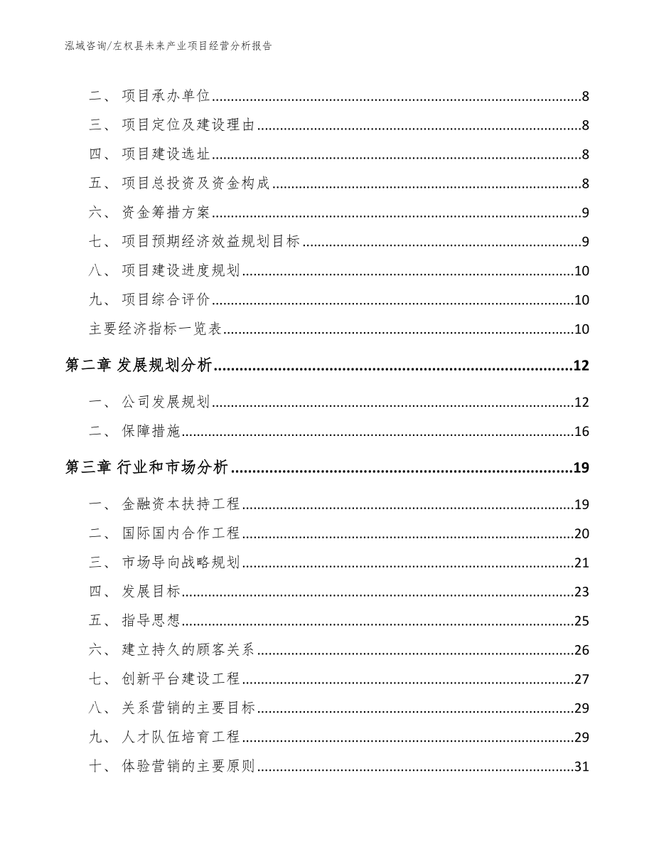 左权县未来产业项目经营分析报告_第3页