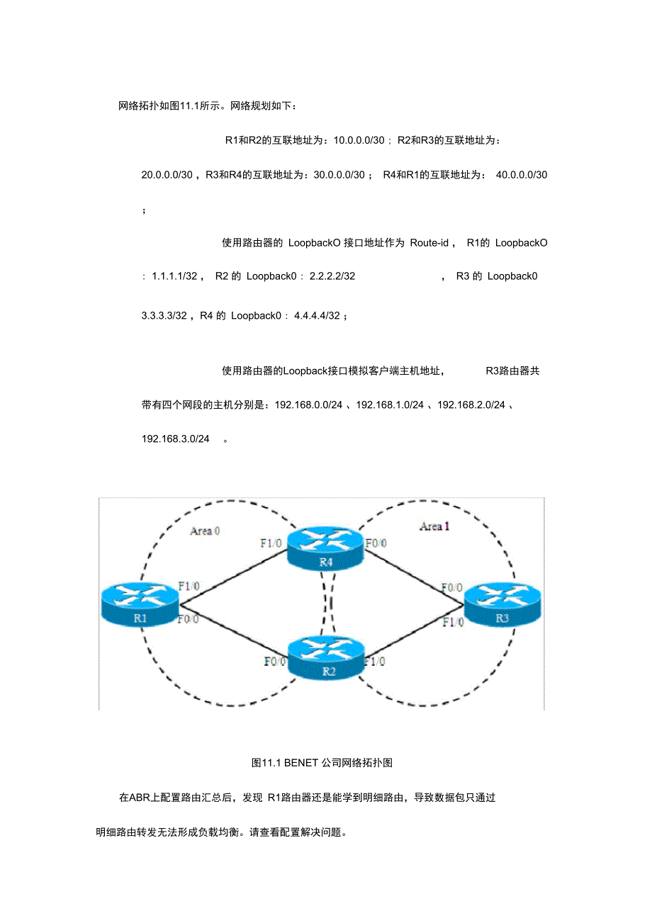OSPF负载均衡故障_第1页