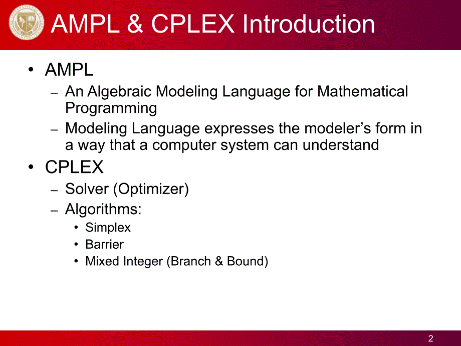 AMPLCPLEXTutorial_第2页