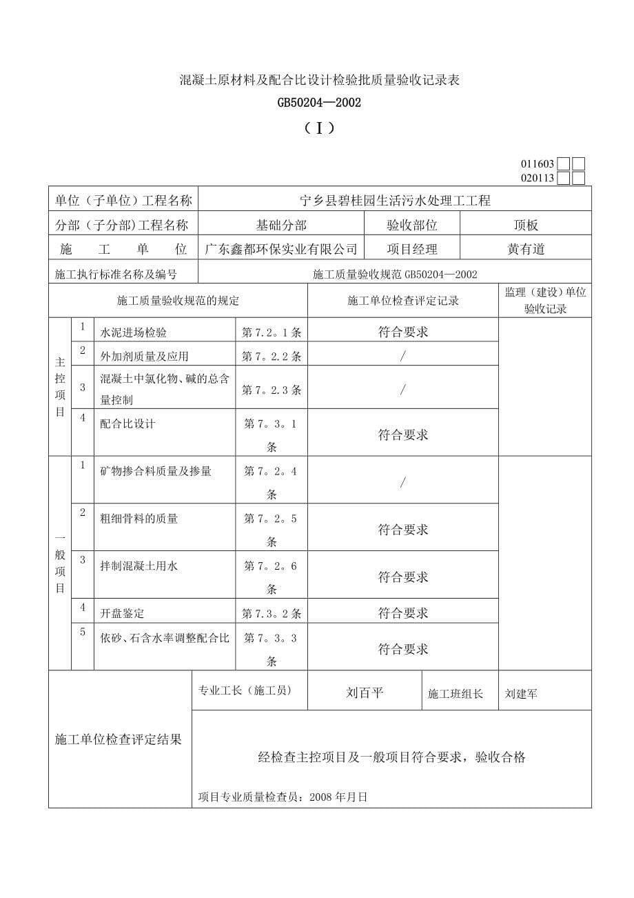 所有工序报验资料表格_第5页