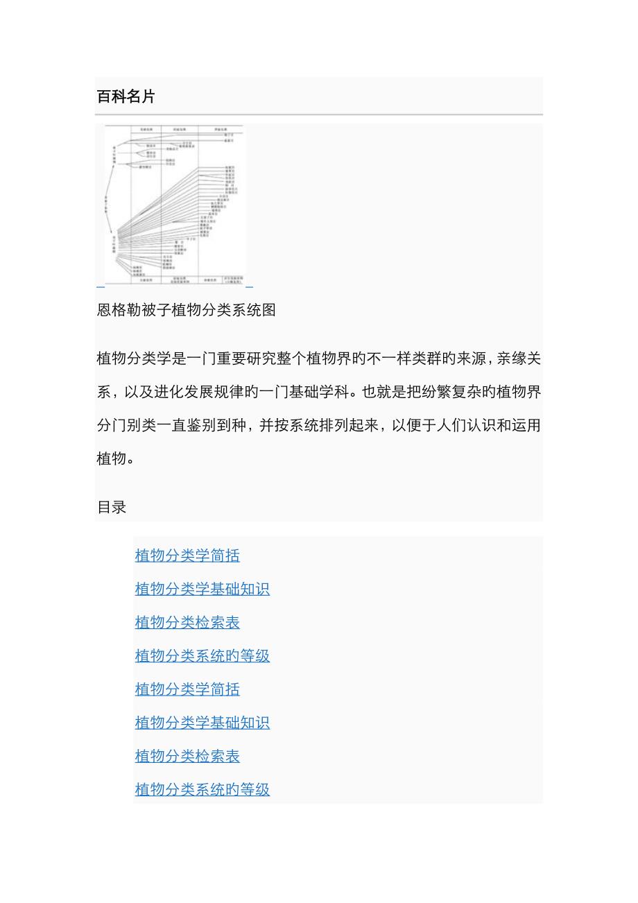 植物分类学百科_第1页