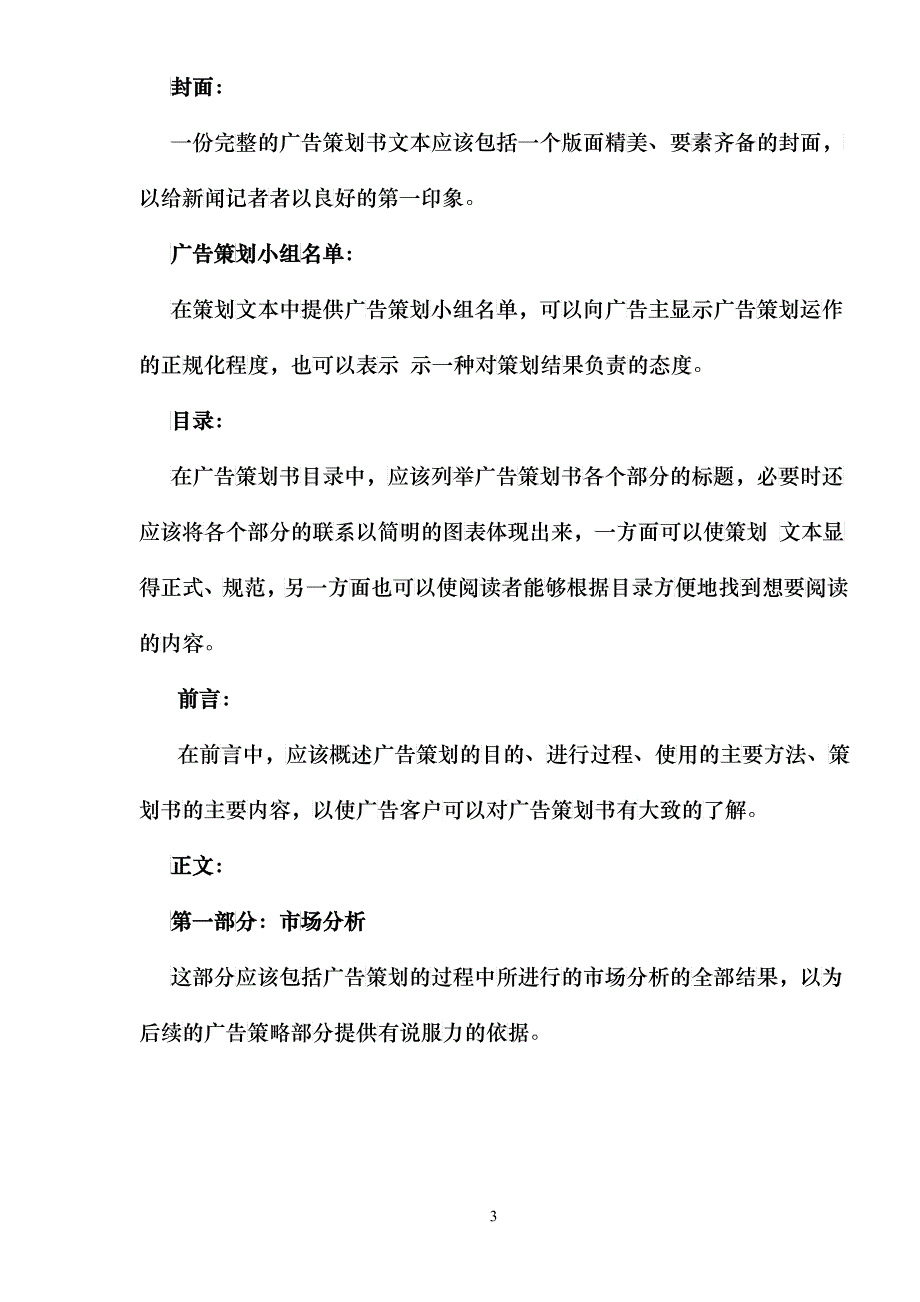 广告策划书格式_第3页