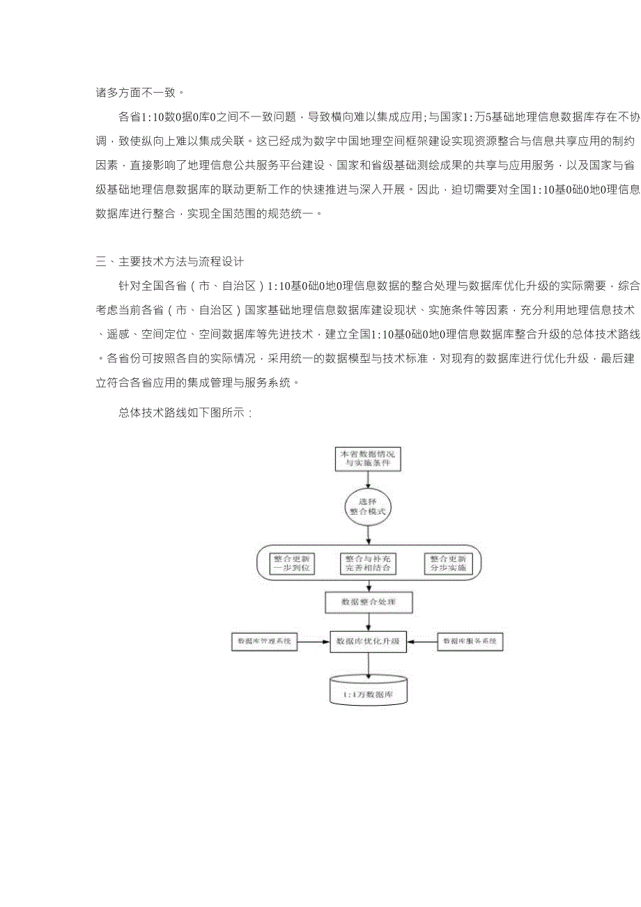 全国110000基础地理信息数据库整合升级总体设计_第3页