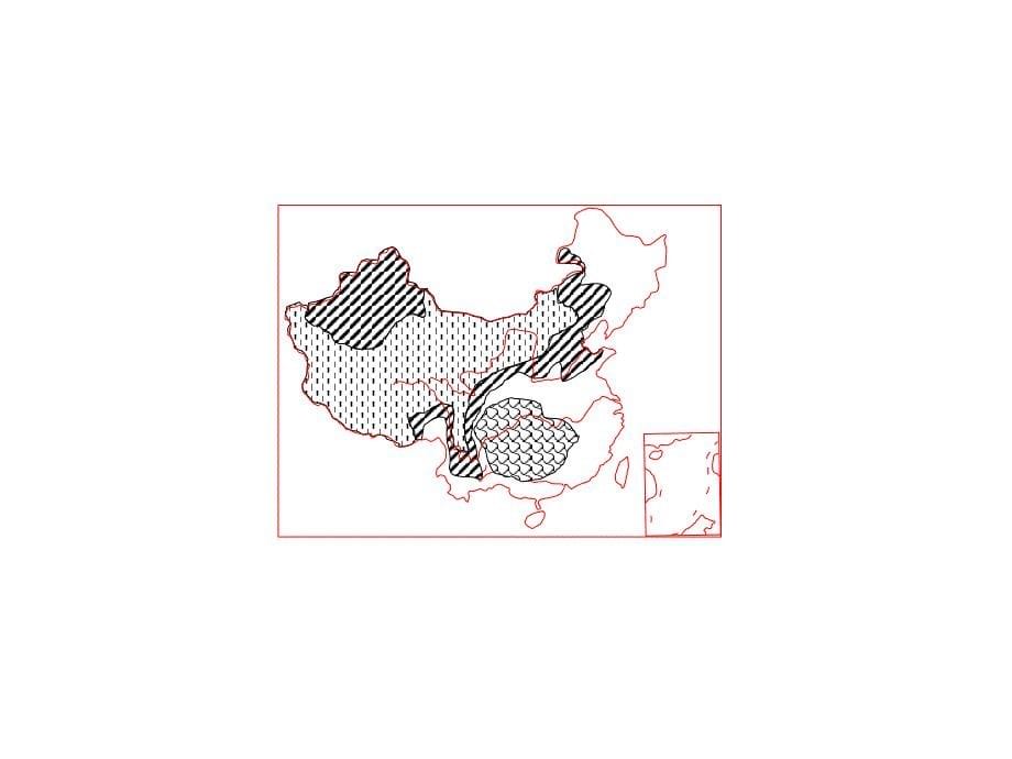 中国空白地图_第5页