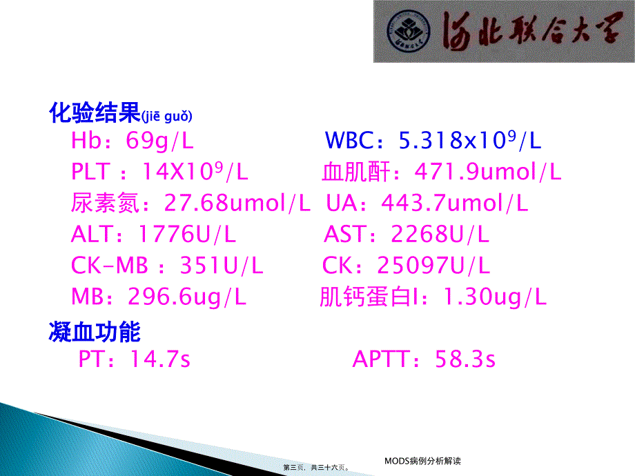 MODS病例分析解读课件_第3页