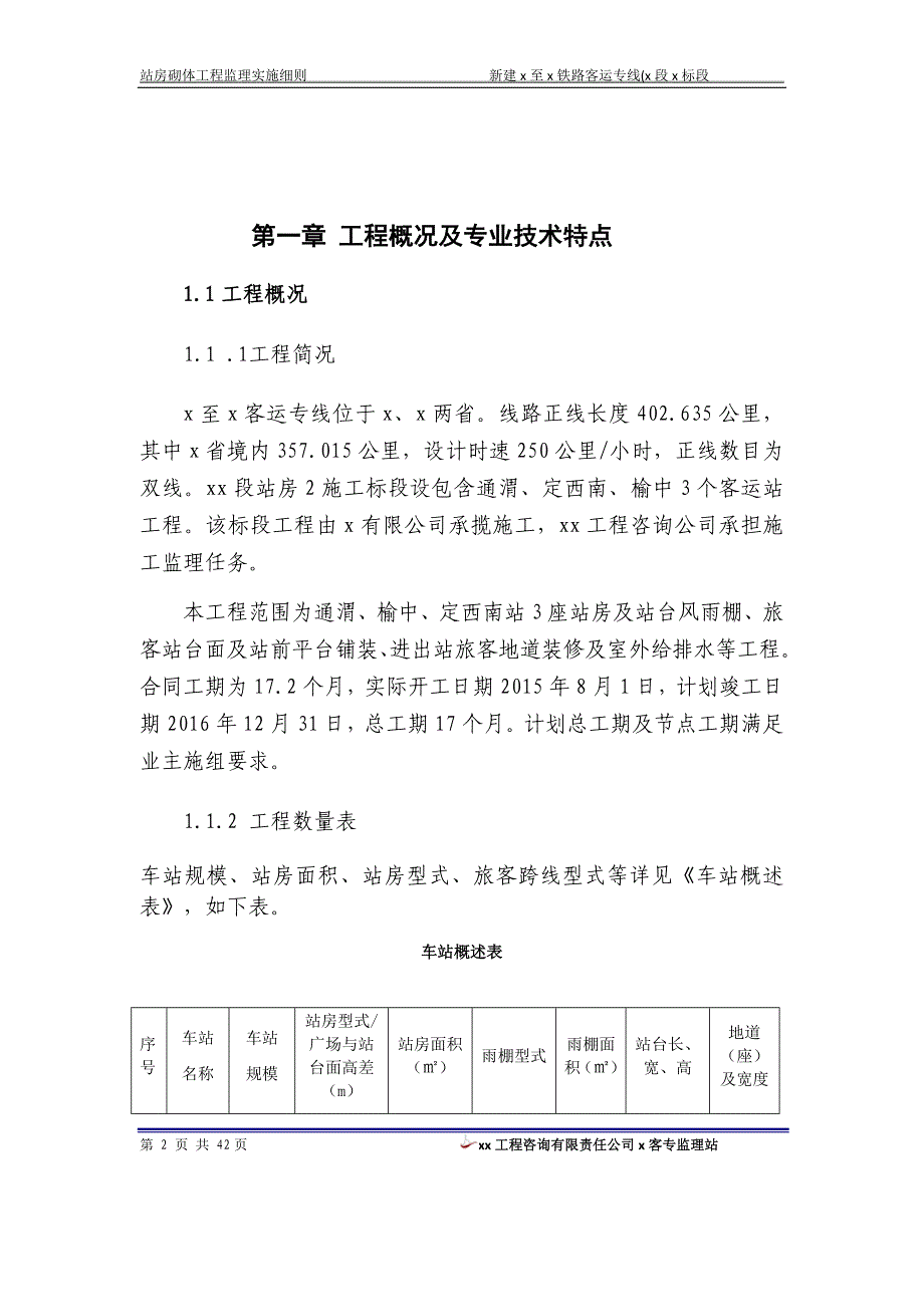 新建铁路客运专线站房砌体工程监理实施细则.docx_第2页