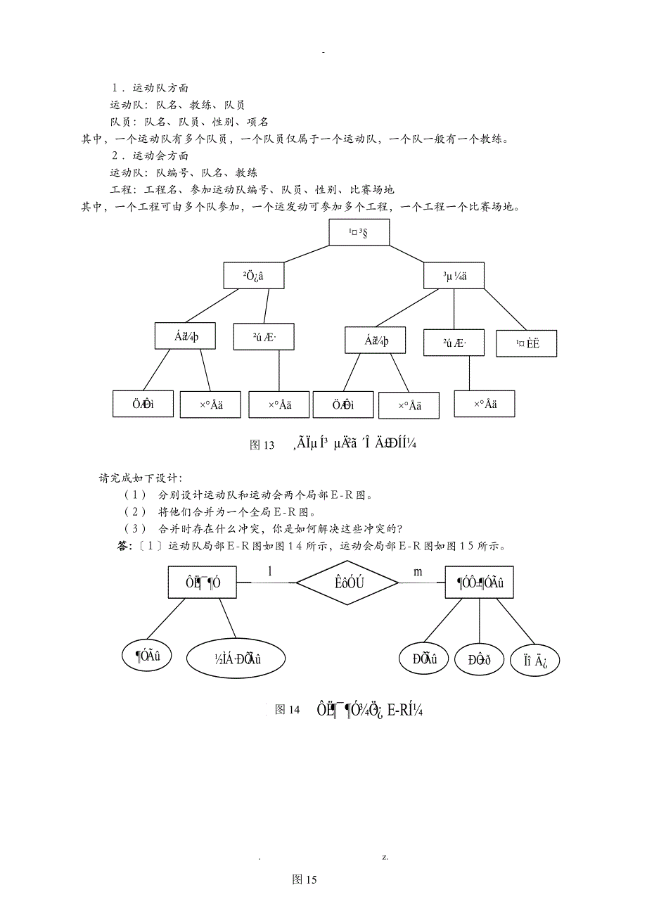 习题ER图附答案_第3页