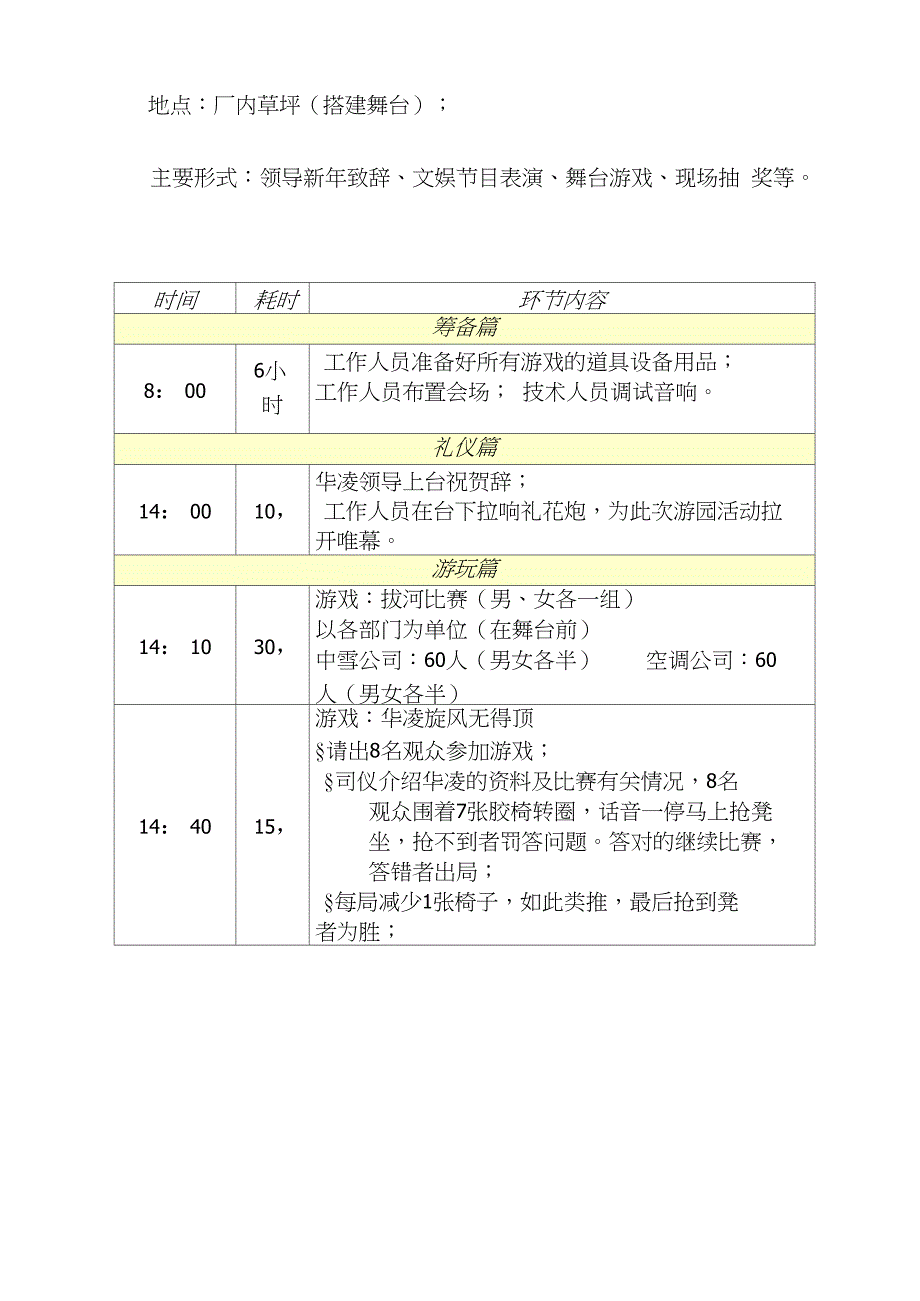 集团游园活动方案_第3页