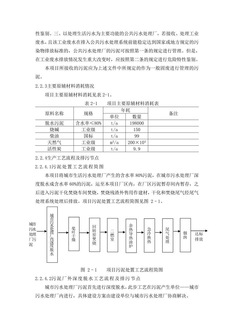 河北泰泽环保科技有限公司石家庄市污泥干化焚烧处理工程环境影响报告书_第5页