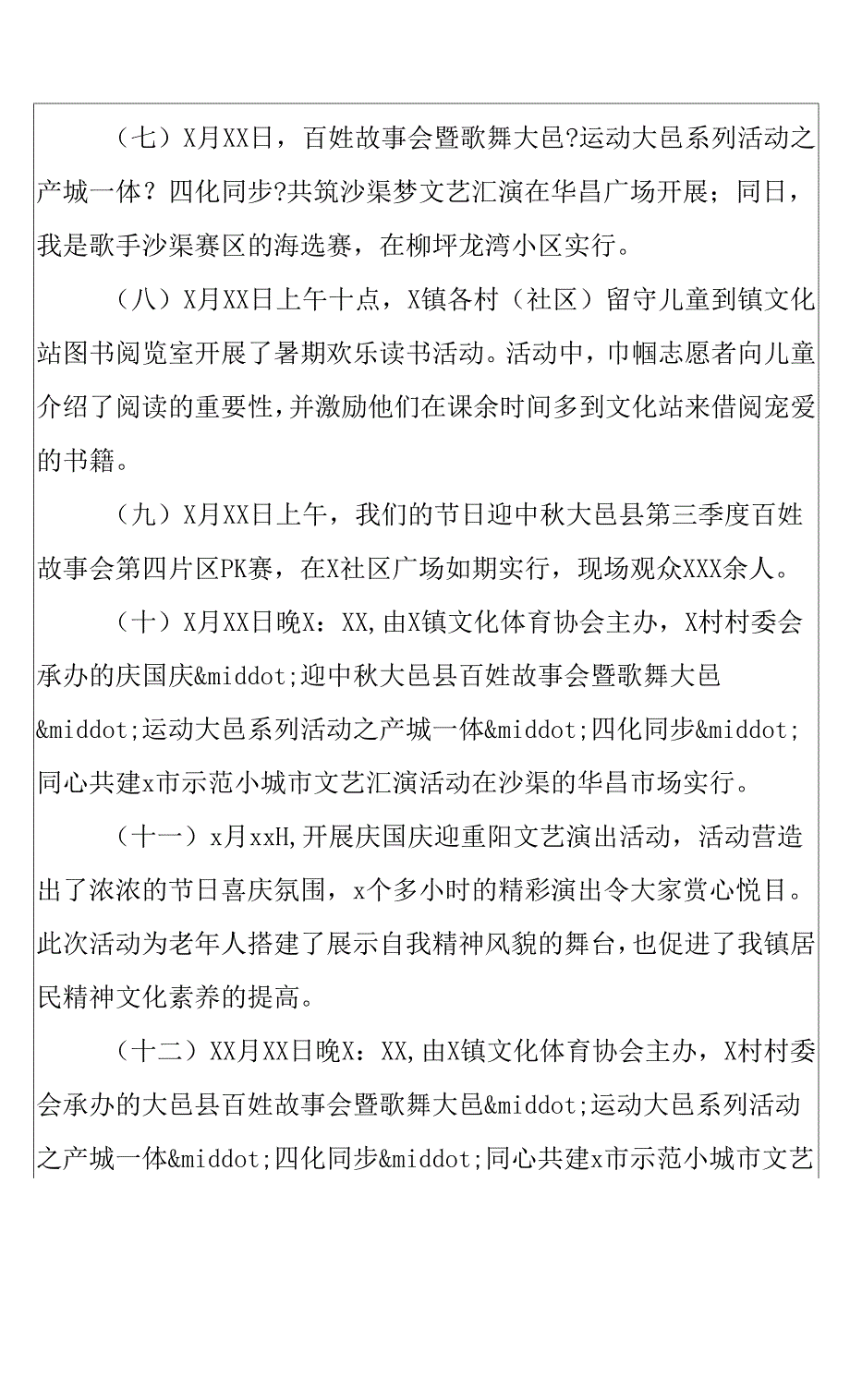 乡镇综合文化站2022年度工作总结.docx_第2页