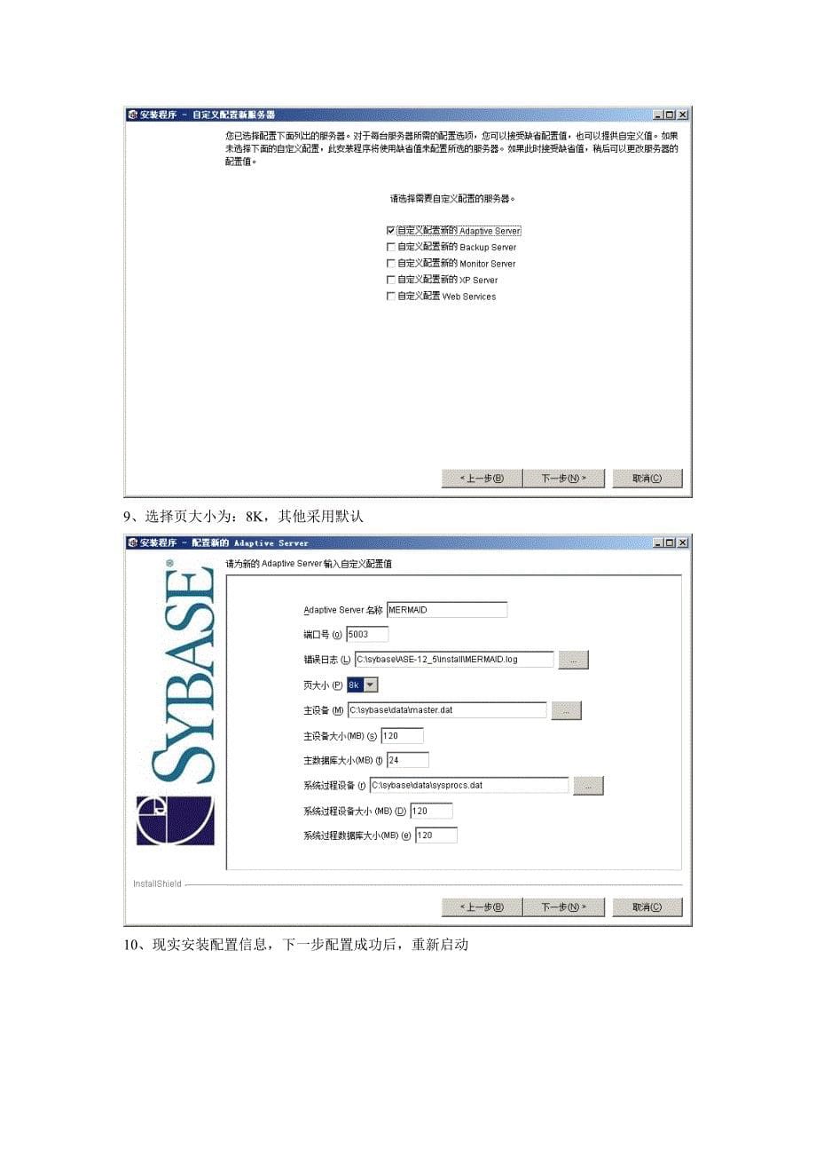 sybase安装步骤_第5页