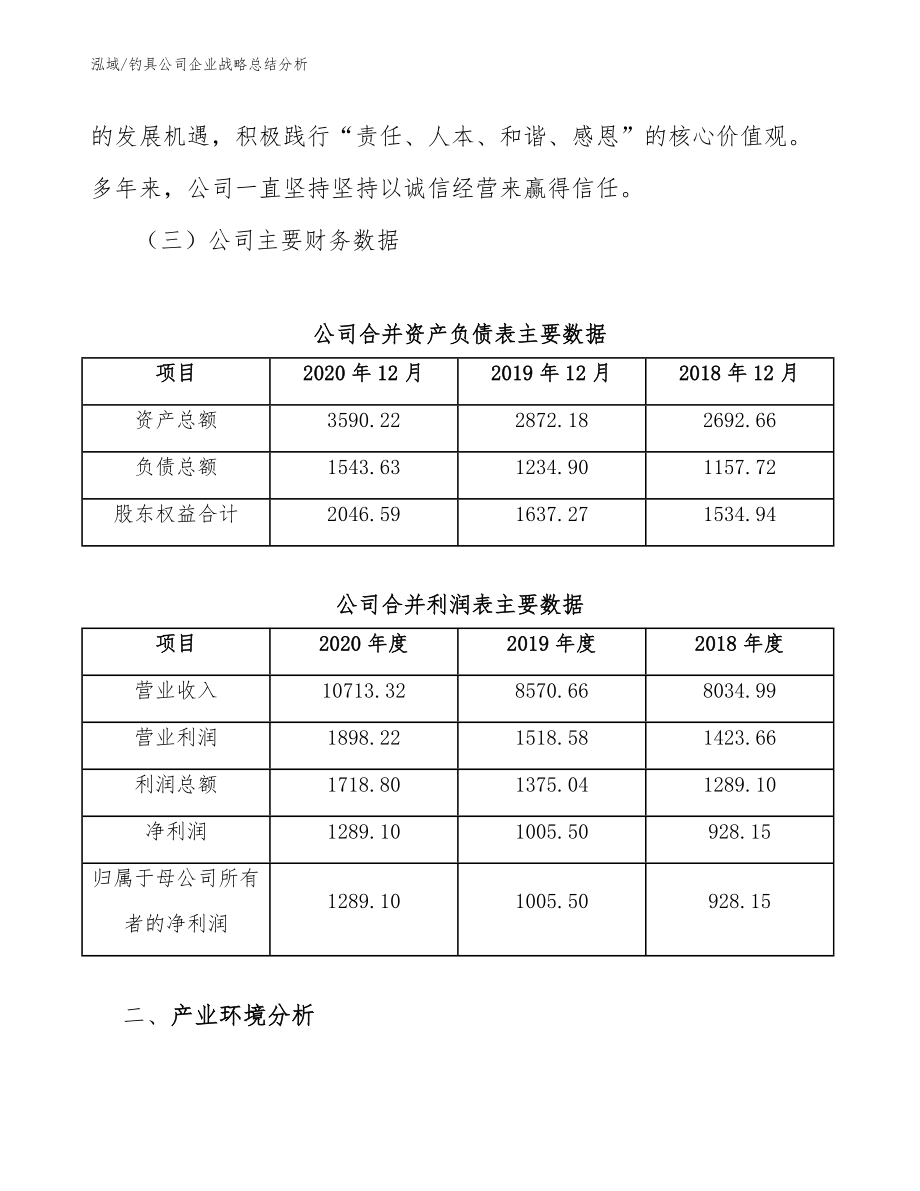 钓具公司企业战略总结分析（范文）_第4页