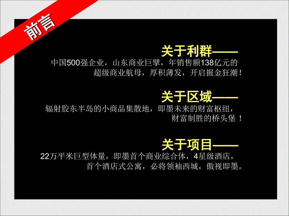 精品文案利群青岛市即墨市商业项目营销推广报告_第2页