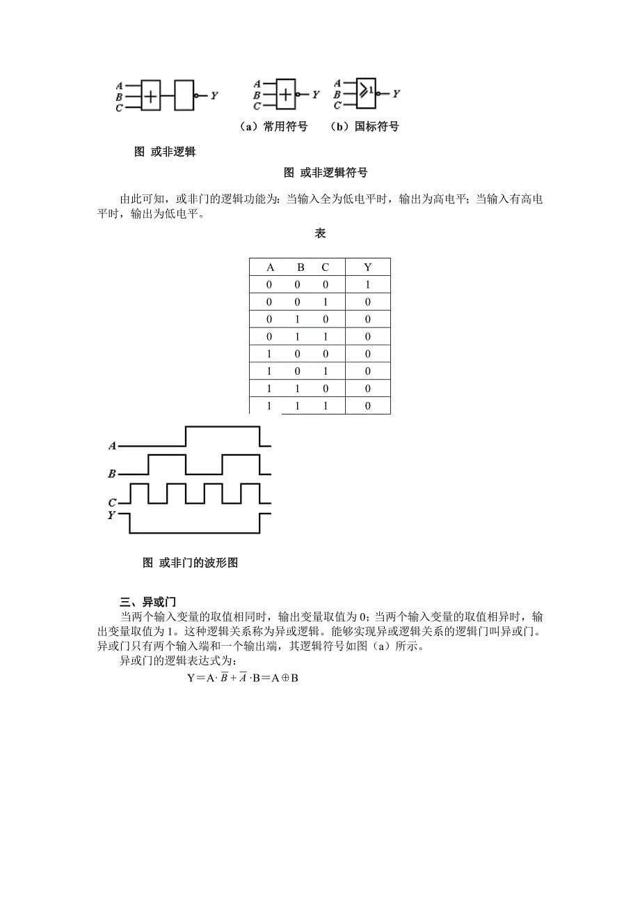 基本逻辑关系和常用逻辑门电路_第5页