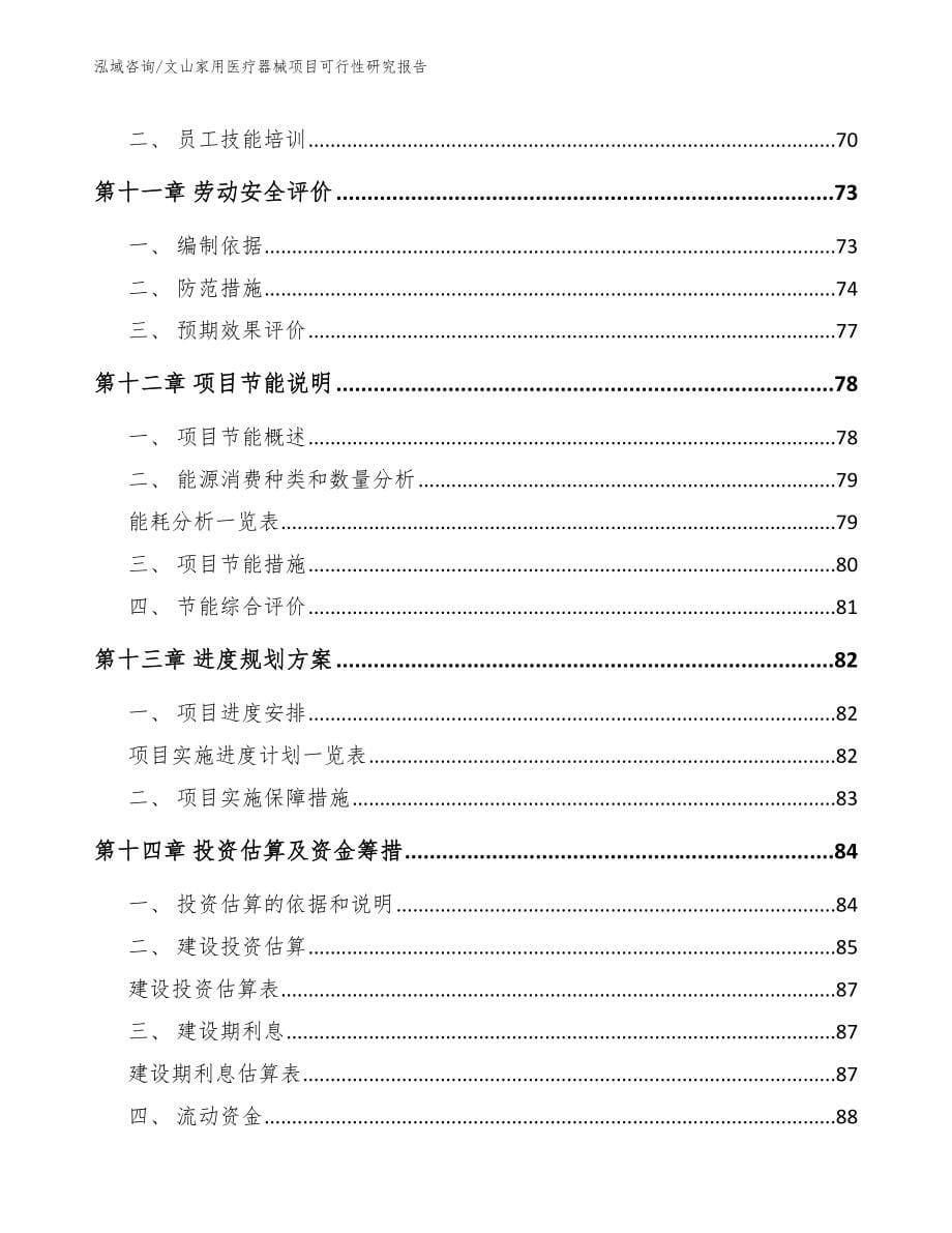 文山家用医疗器械项目可行性研究报告参考模板_第5页