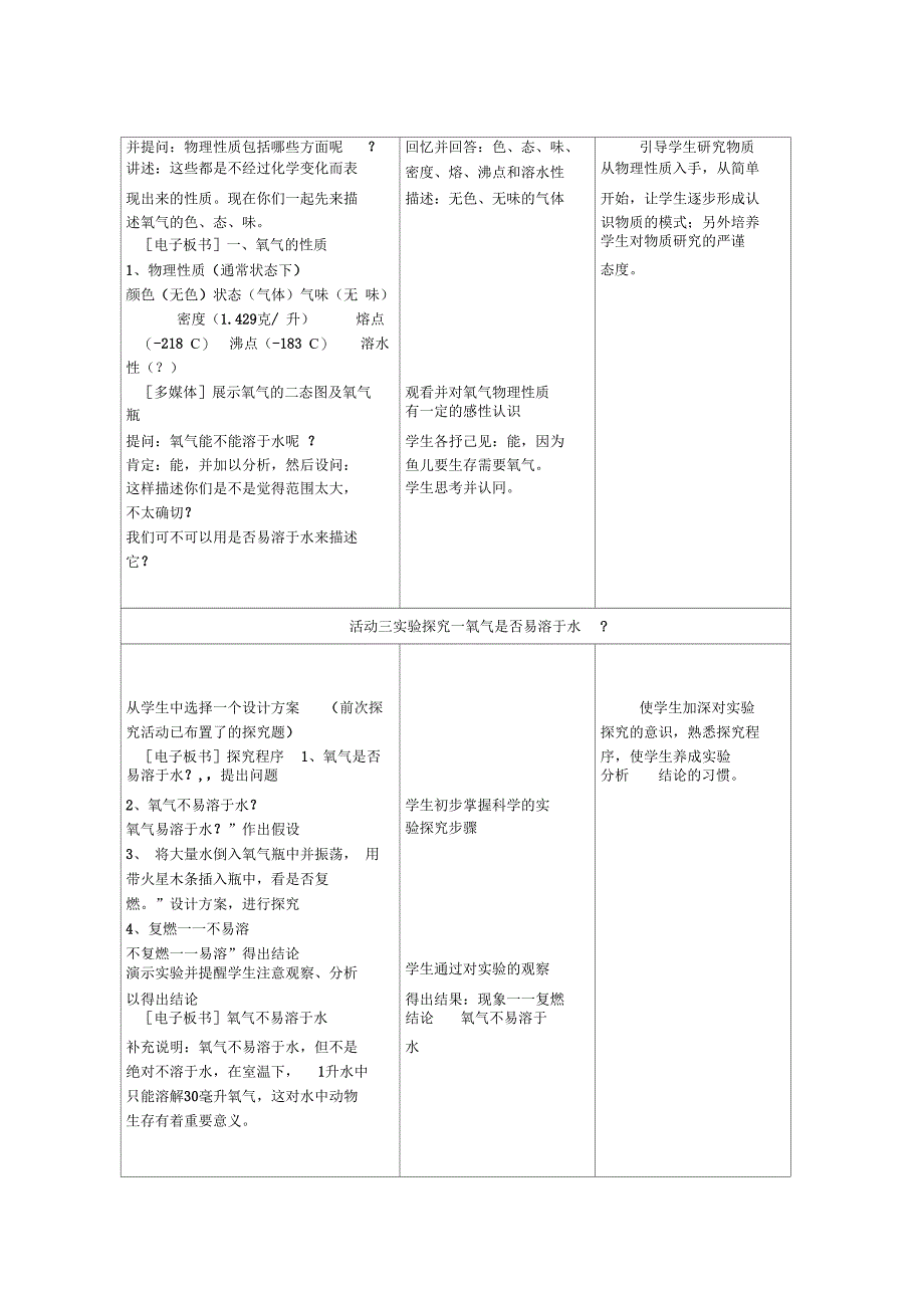 初三化学氧气教学设计_第3页