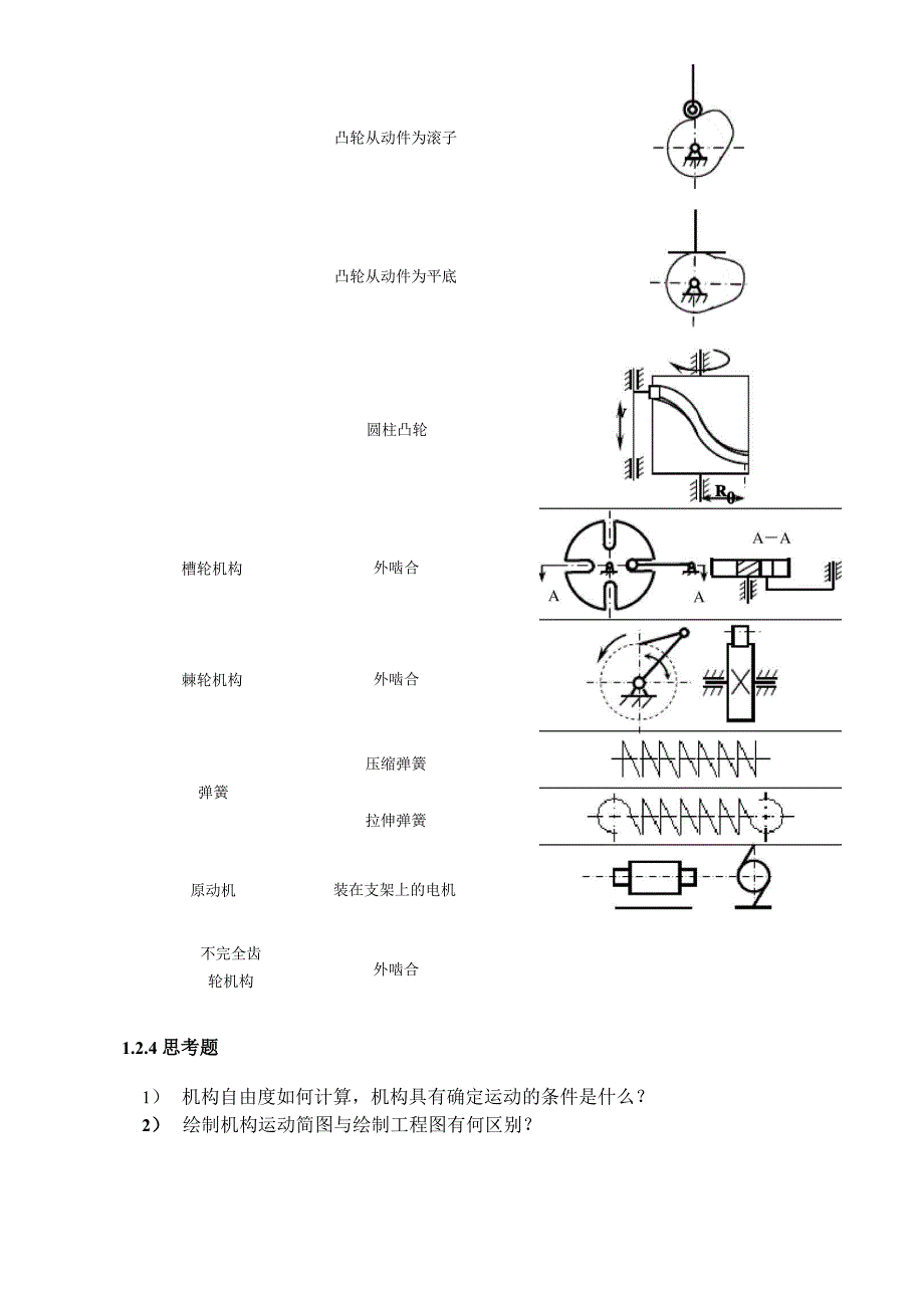 机械原理实验指导书_第4页