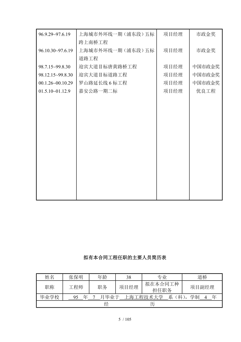 一级公路建设工程施工组织设计文字说明_第5页