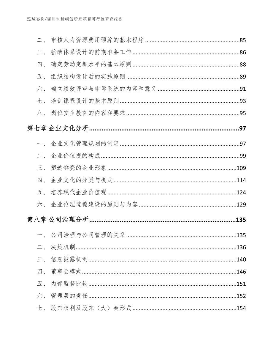 四川电解铜箔研发项目可行性研究报告【范文模板】_第4页