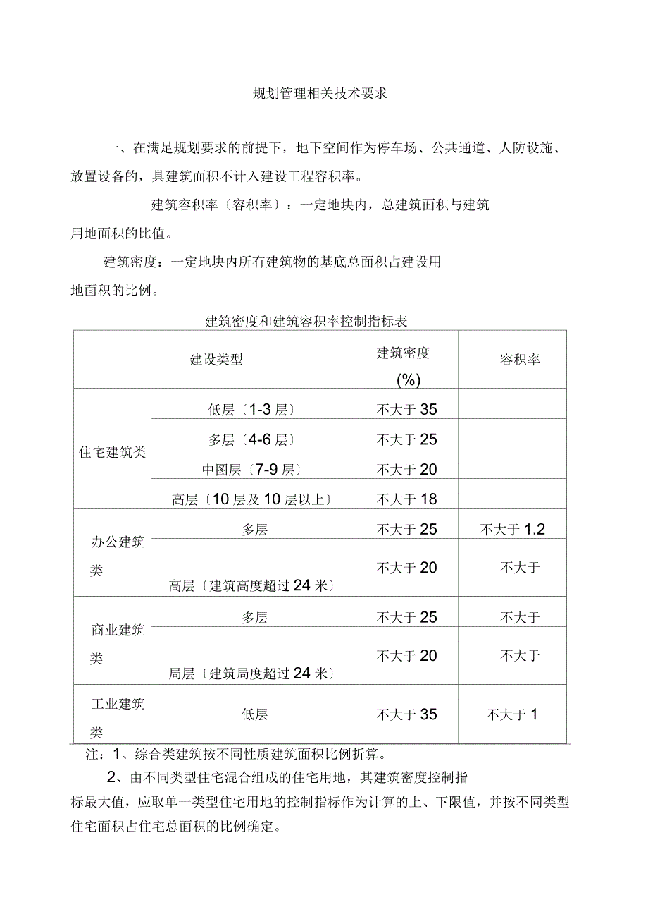 规划管理相关技术要求_第1页