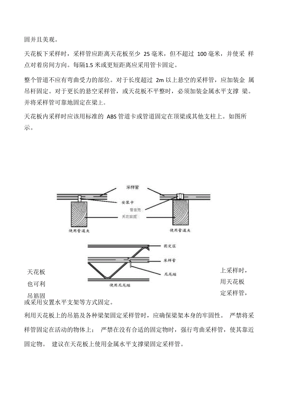 空气采样系统施工方案及技术措施_第4页