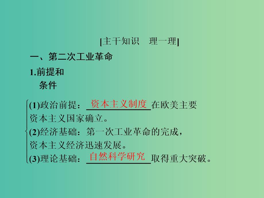 2019届高考历史一轮复习 第七单元 资本主义世界市场的形成和发展 27 第二次工业革命课件 新人教版.ppt_第4页