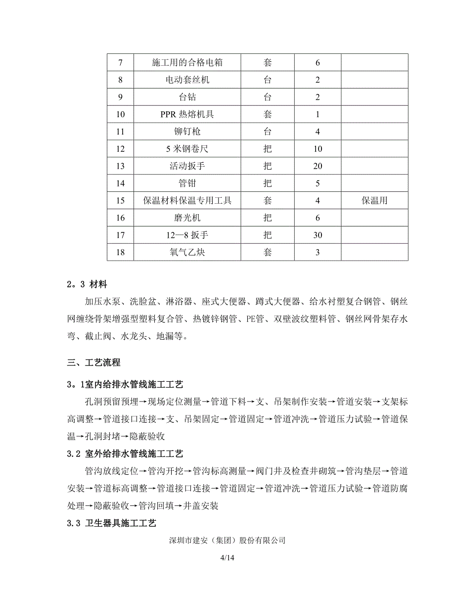 给排水施工方案12257_第4页