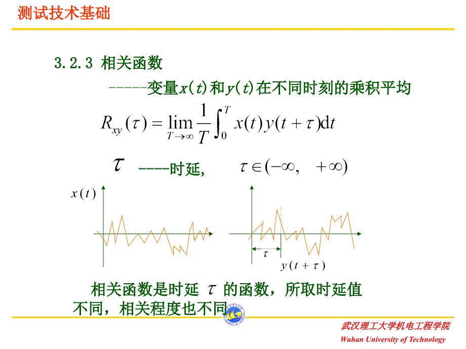 测试技术基础教学课件培训资料演示文稿PPT信号分析与处理相关分析_第4页