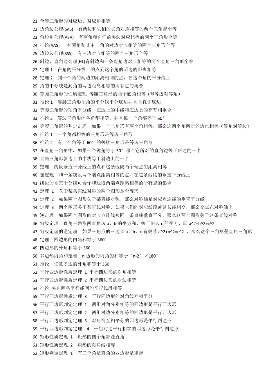 数学公式-小学初中数学公式大全_第2页