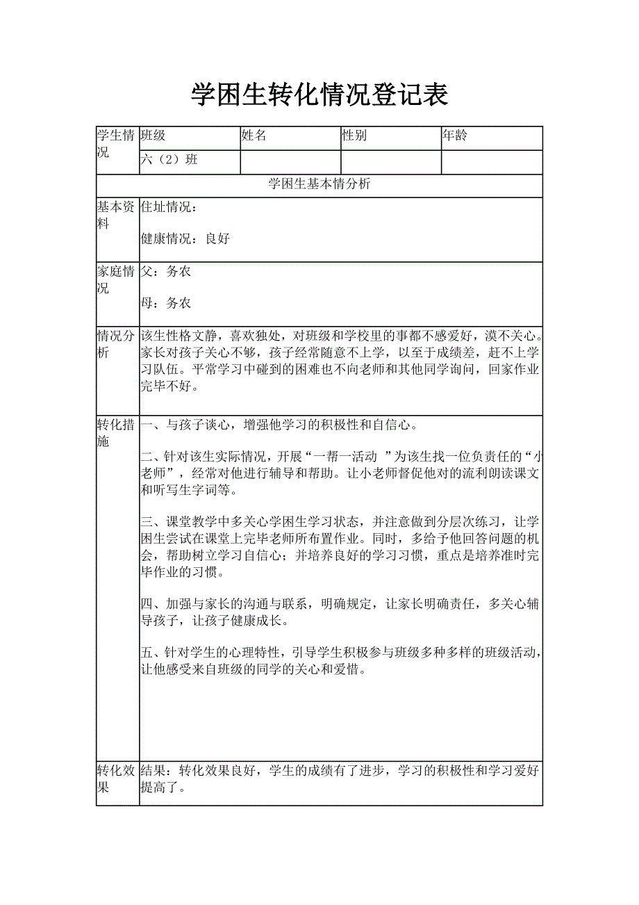 学困生转化情况记录表.doc_第1页