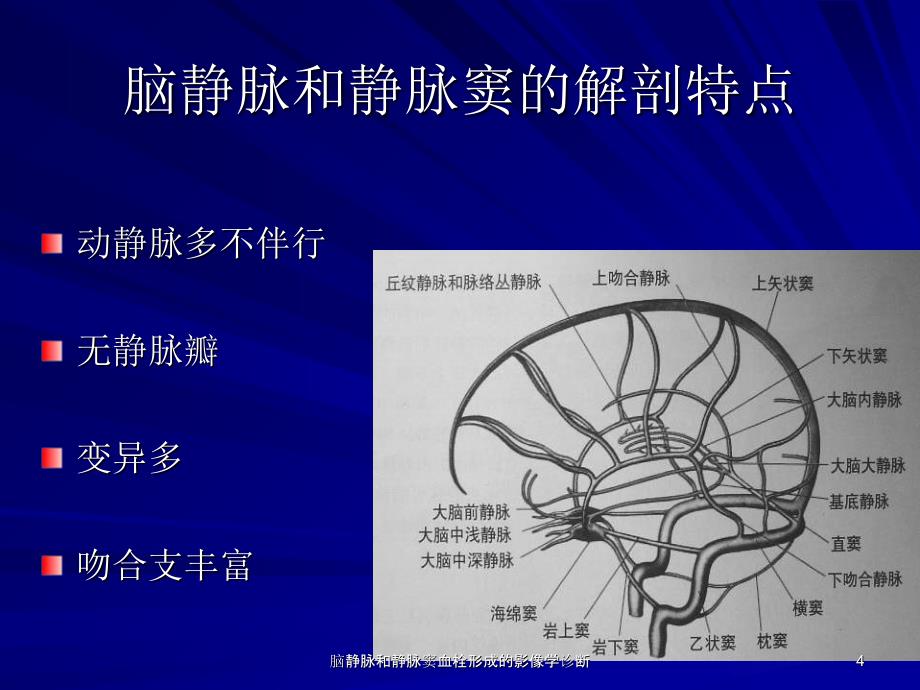 脑静脉和静脉窦血栓形成的影像学诊断课件_第4页