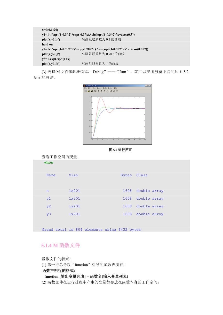 MATLAB 实用教程：第5章MATLAB程序设计_第3页