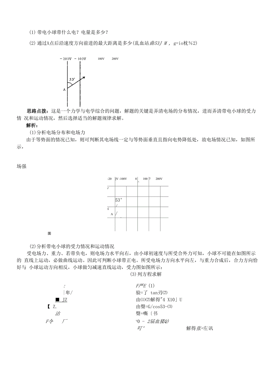 带电粒子在电场中的运动综合专题_第4页