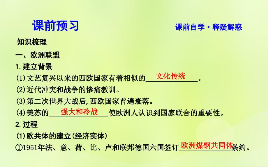 2018-2019学年高中历史 第八单元 世界经济的全球化趋势 第23课 世界经济的区域集团化课件 新人教版必修2_第4页