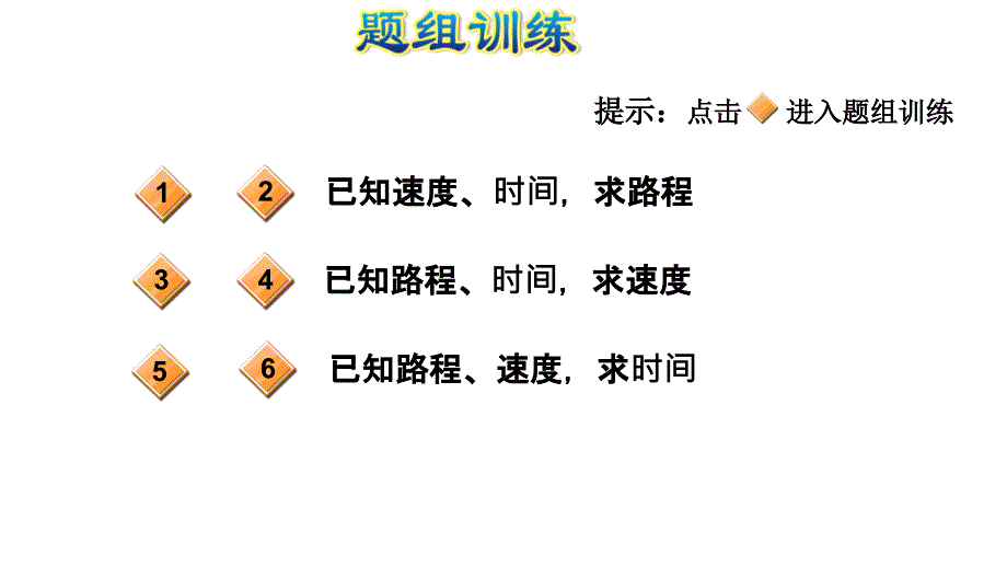 四年级上册数学习题课件4单元第8招用数量关系式解决行程问题E38080人教版共16张PPT_第4页