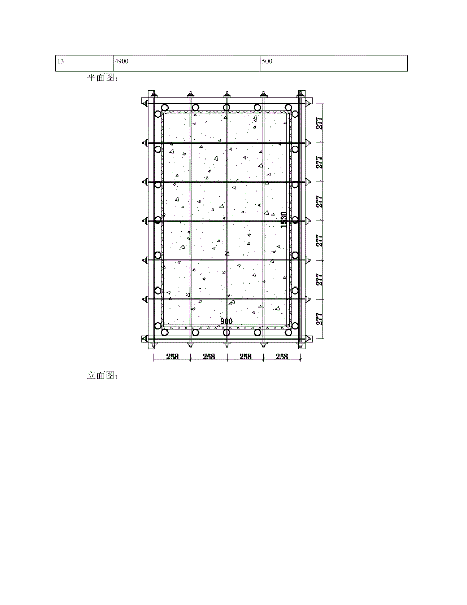 柱模板支撑不等间距计算书_第2页