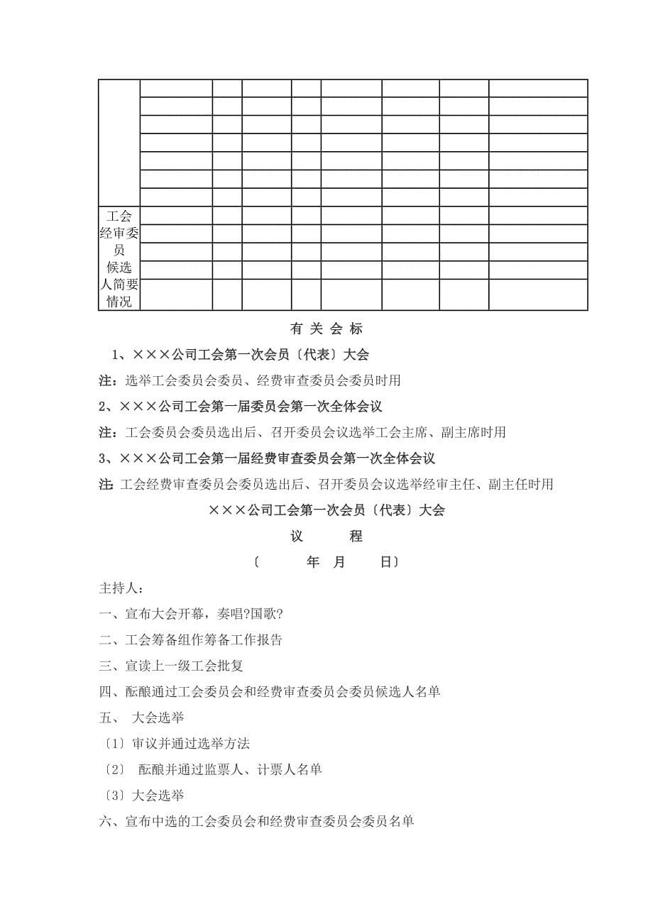 基层工会代表大会组建操作手册_第5页