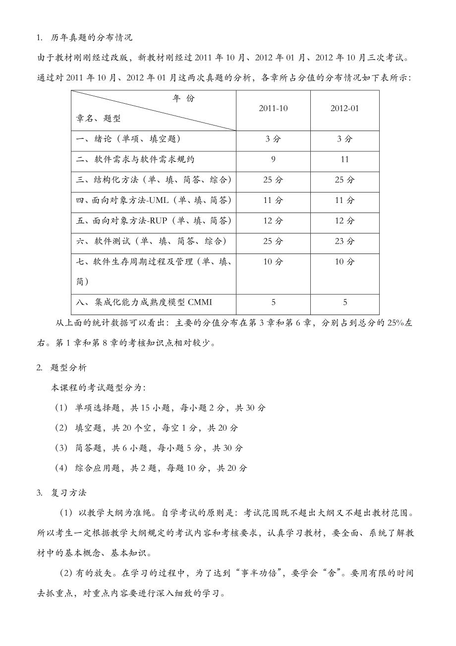 《软件工程》自考02333重点难点汇集_第2页