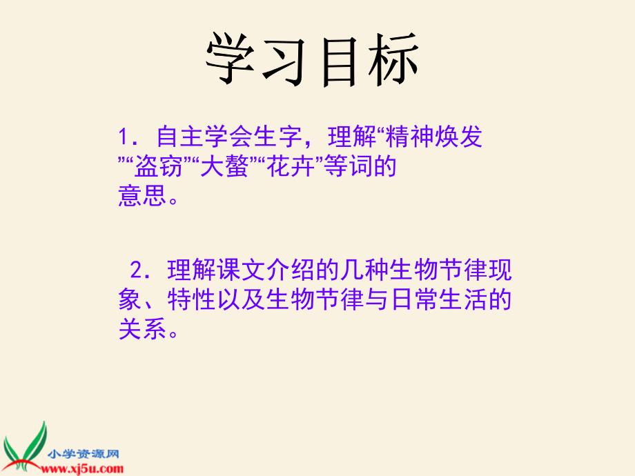 17辛店镇实验学校宋远有趣的生命时钟PPT课件_第2页