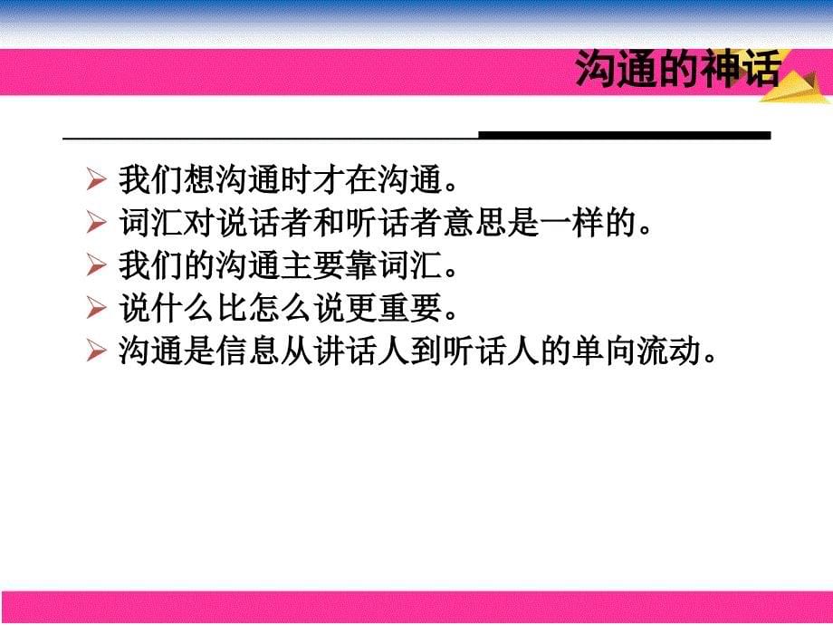 沟通技能与商务礼仪_第5页