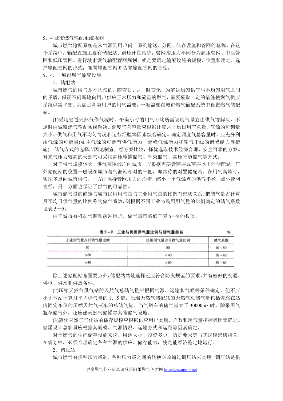 城市燃气输配系统规划_第1页