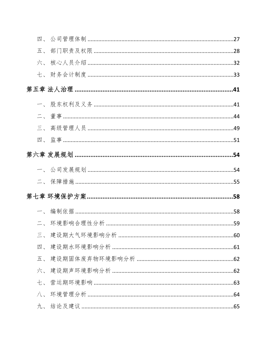 厦门关于成立摄像机公司可行性研究报告(DOC 85页)_第4页