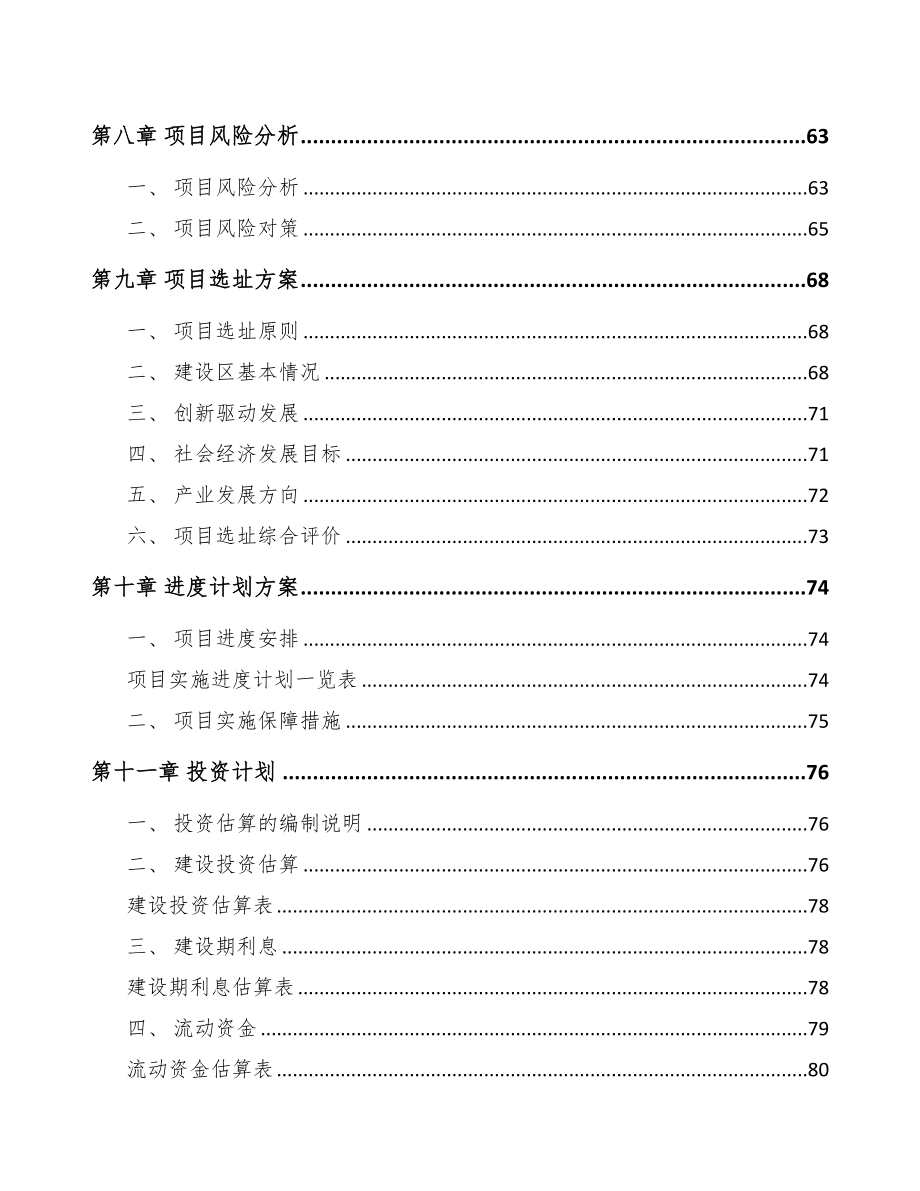 雅安关于成立起动电机公司可行性研究报告(DOC 75页)_第4页