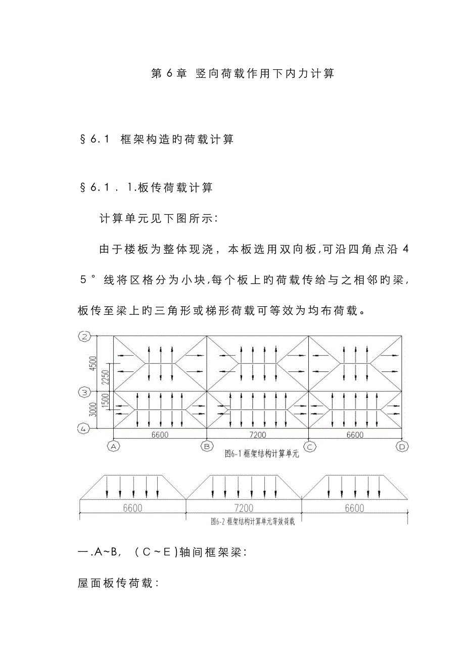 竖向荷载作用下的内力计算_第1页