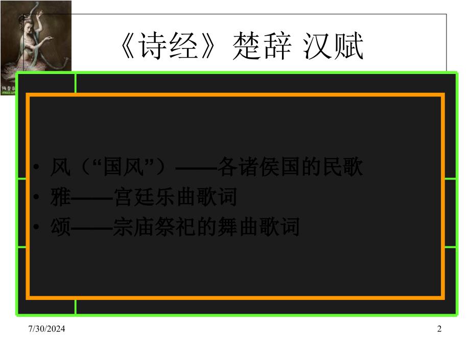 高中历史教案3.9辉煌灿烂的文学江苏专用课件新人教必修3_第2页