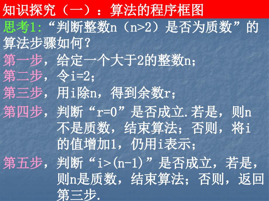 第1章112程序框图与算法的基本逻辑结构一课堂教学素材22_第4页