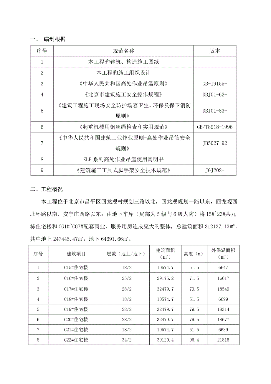 吊篮安全专项综合施工专题方案_第3页