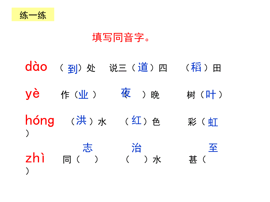 统编版教材部编版二年级语文上册：第六单元复习课件_第4页